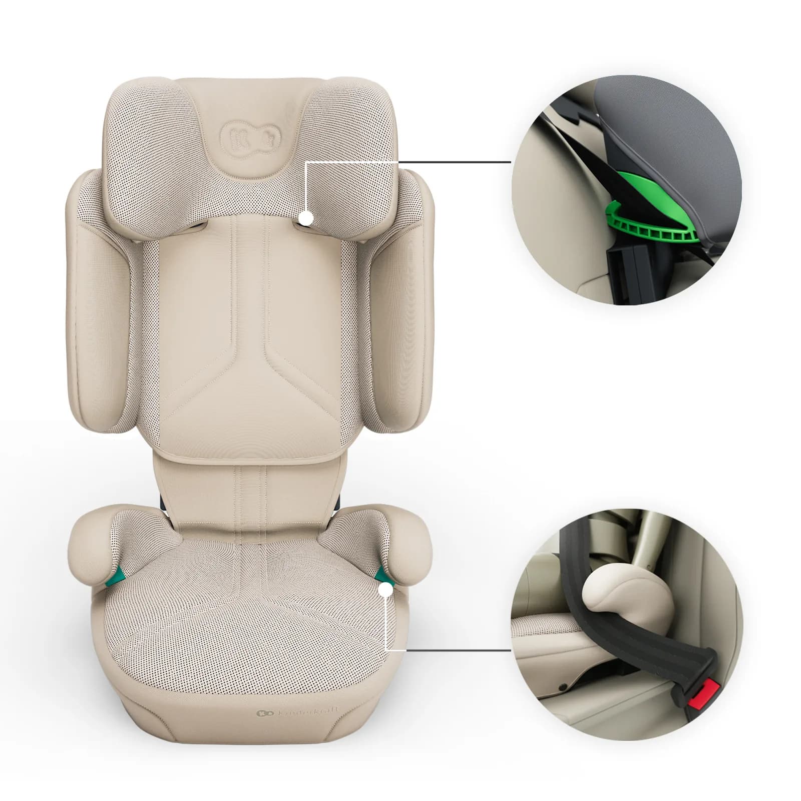 Автокрісло Kinderkraft Xpand 2 PRO i-Size KCXPPR02BEG0000 Beige фото 8