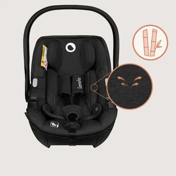 Автокрісло Lionelo Moxie Next i-Size Black Carbon LO-MOXIE NEXT I-SIZE BLACK CARBON фото 9