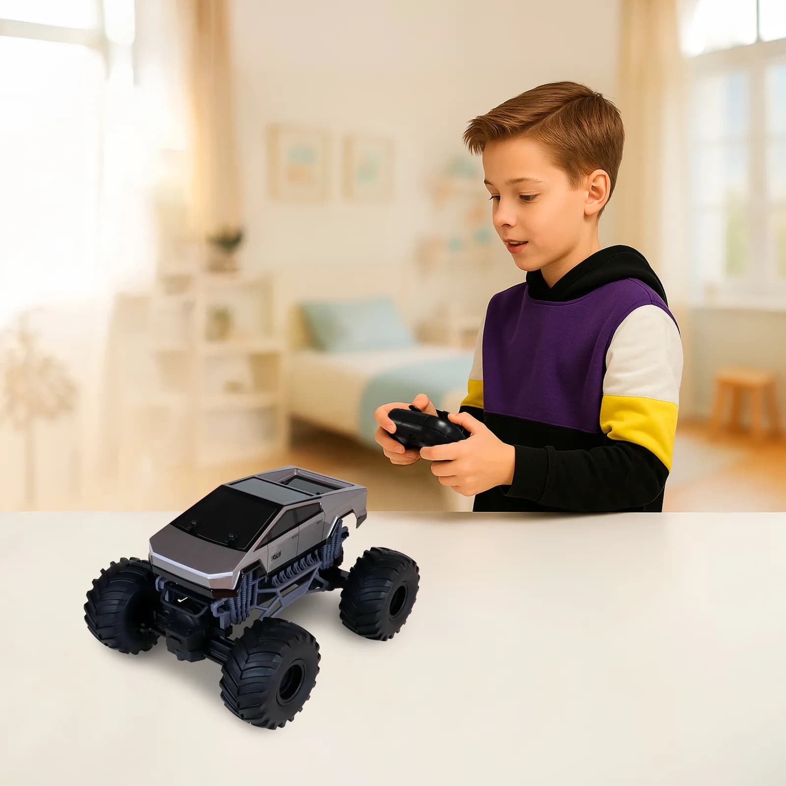 Машина на р/к KS Drive Bigfoot Off-Road Cyber Ride SL-8362ARHG фото 11