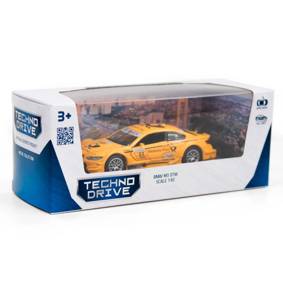 Машина Techno Drive BMW M3 DTM 1:42 250257 фото 12