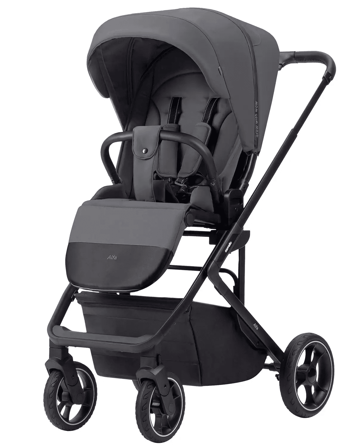 Коляска прогулянкова Carrello Alfa 2024 CRL-5508 Graphite Grey BF
