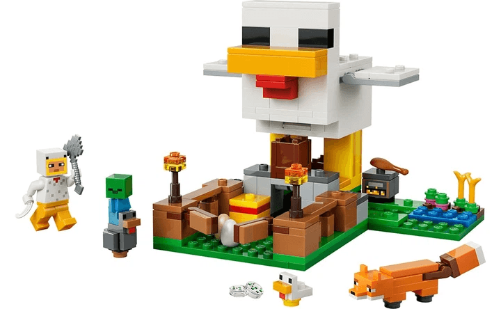 Конструктор Lego Minecraft Куряча ферма 233дет 21585