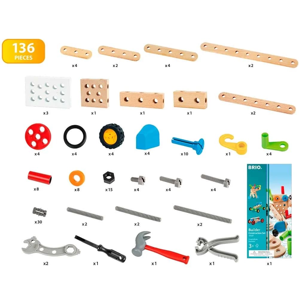 Конструктор BRIO Builder 136 ел 34587 фото 3