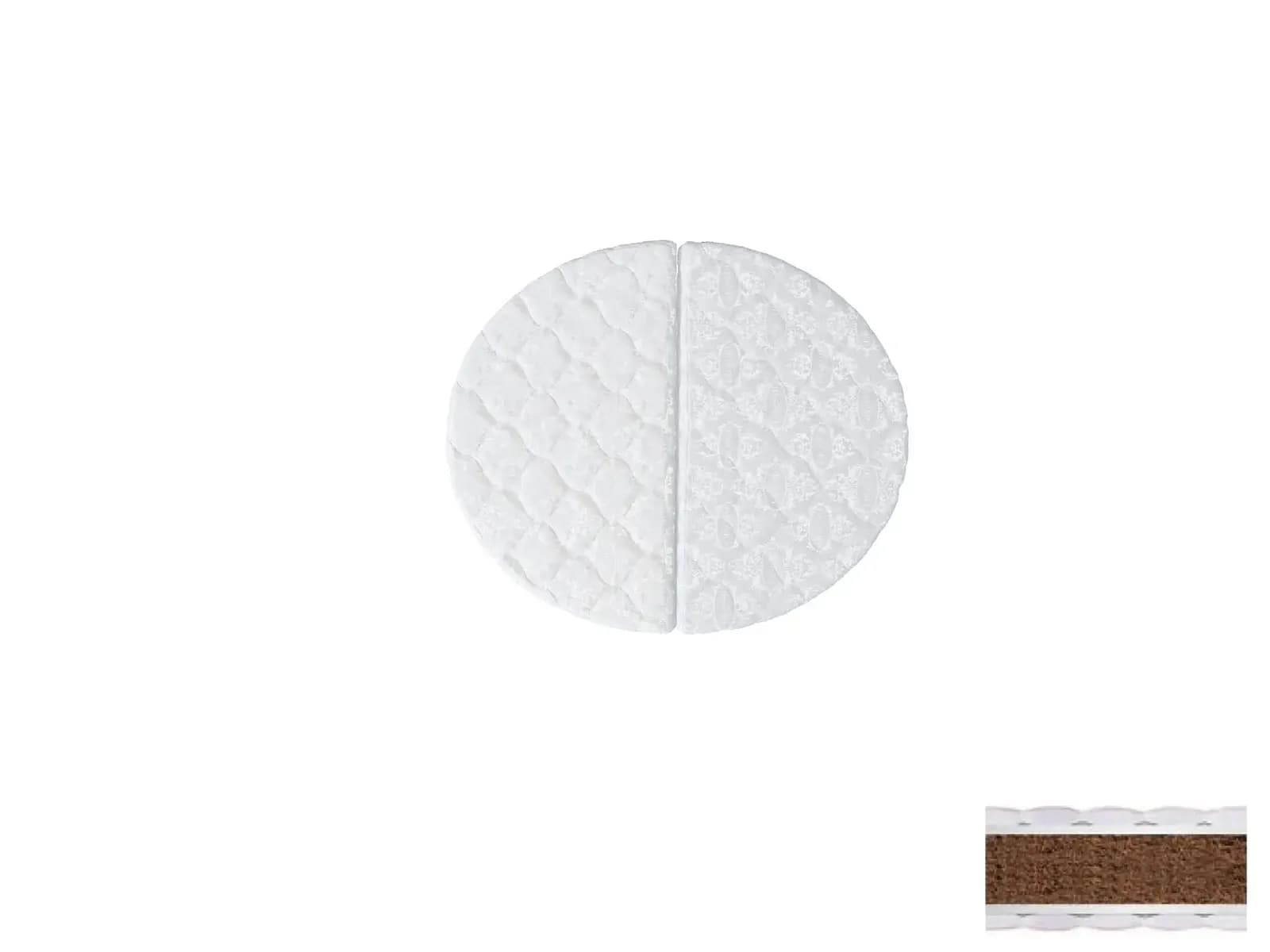 Матрац трансформер IngVart Smart bed Oval кокос 60х72/120 см 601626 фото 2