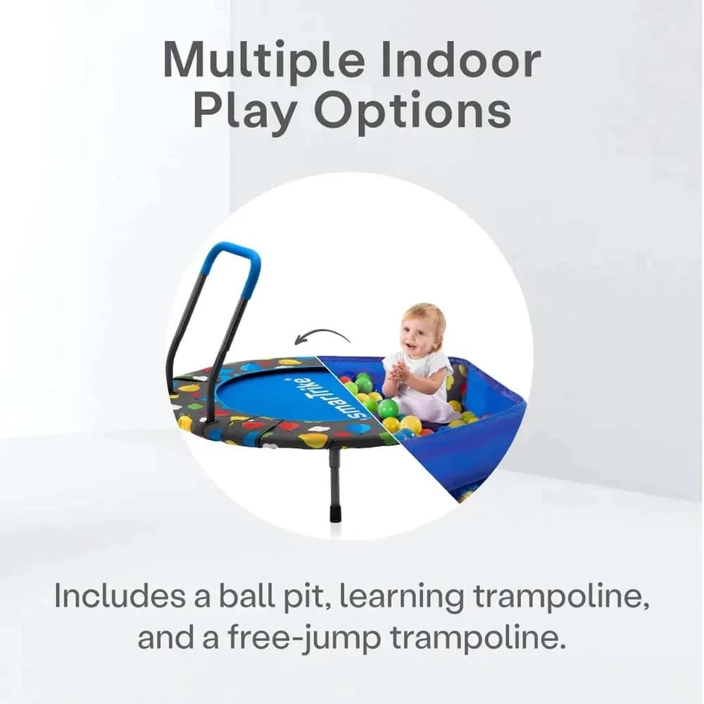 Батут 3 в 1 SmarTrike Trampoline з басейном з кульками 9200000 фото 4