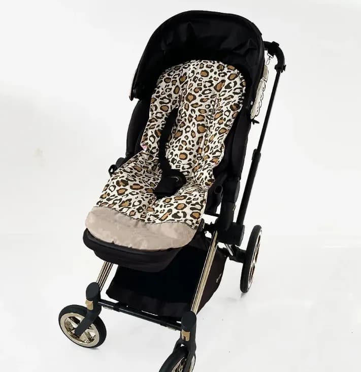 Матрацик бавовняний-латекс "Леопард" Decoza Moms 35х85 см MatsL3585-B605-B305 фото 3