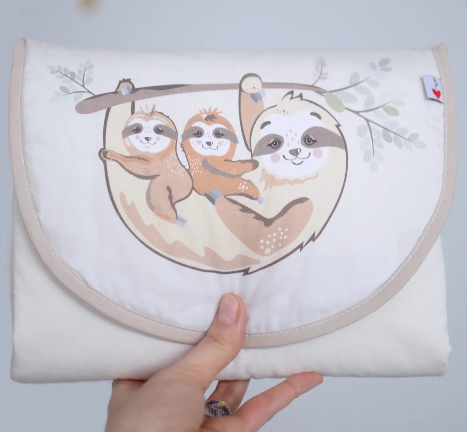 Матрац cповивальний дорожній Верес Lazy sloth NEW 57х60 см 427.5.1 фото 2