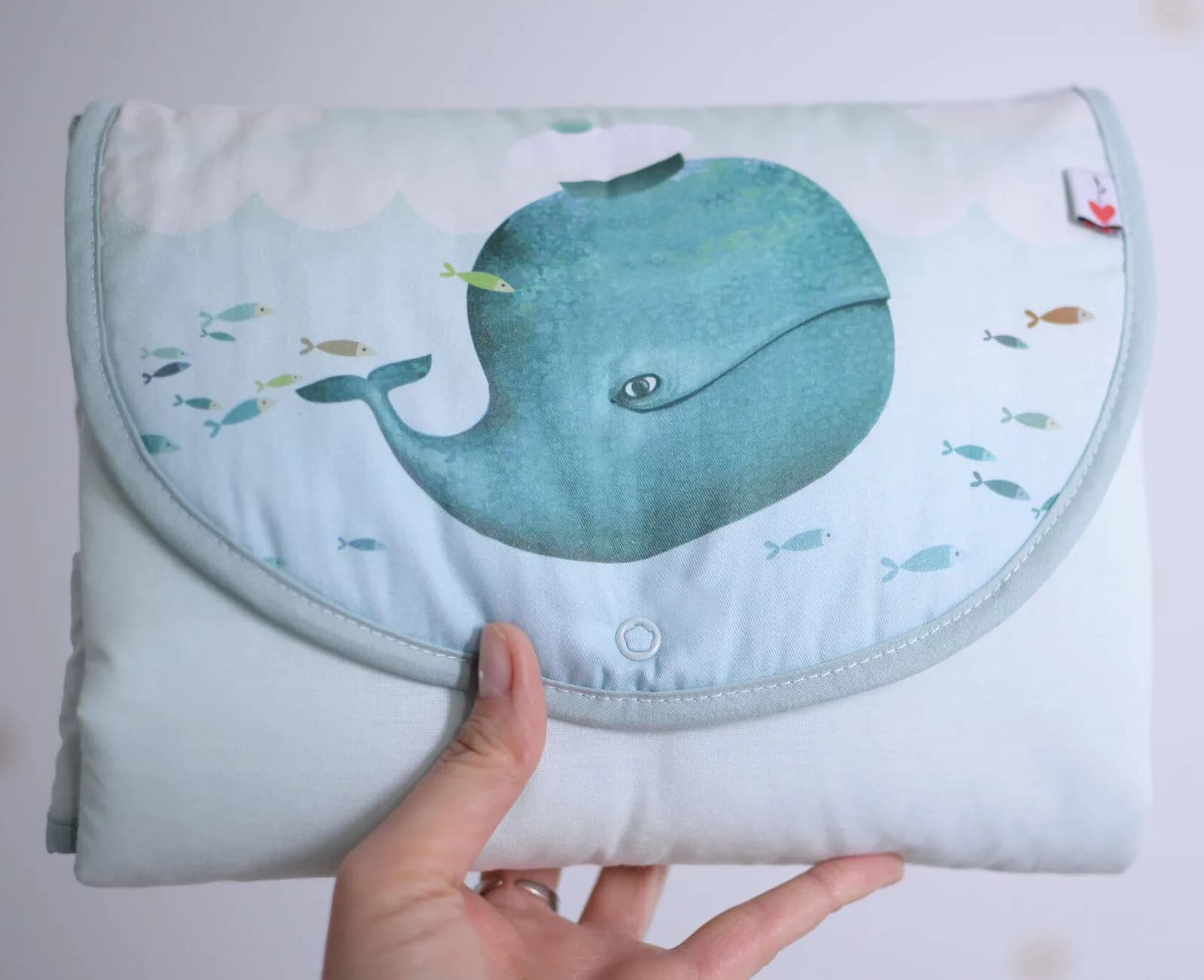 Матрац cповивальний дорожній Верес Menthol whale 57х60 см 427.8 фото 2