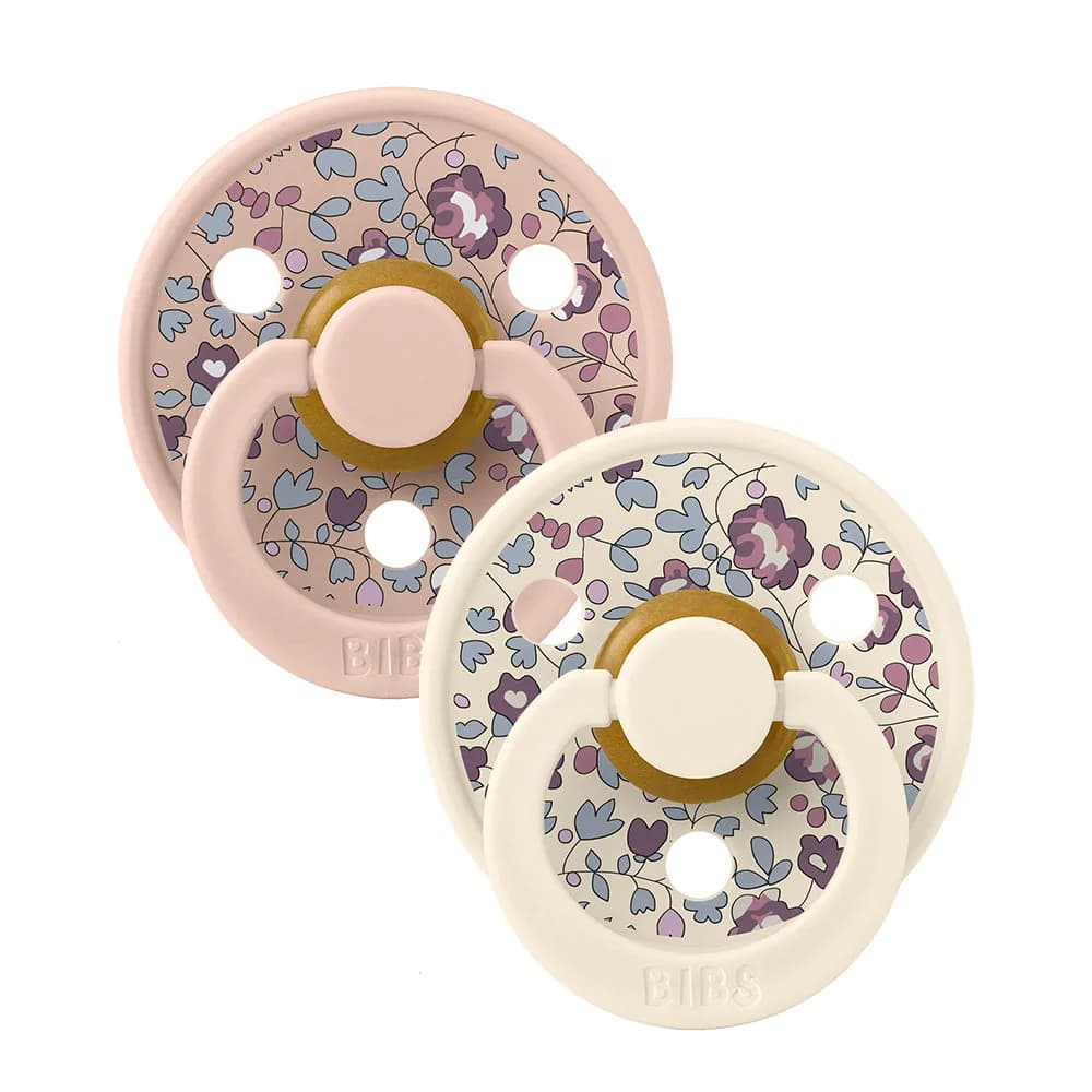 Пустушка латексна BIBS Liberty Pacifier Colour 6-18м 2шт 12011102 фото 2