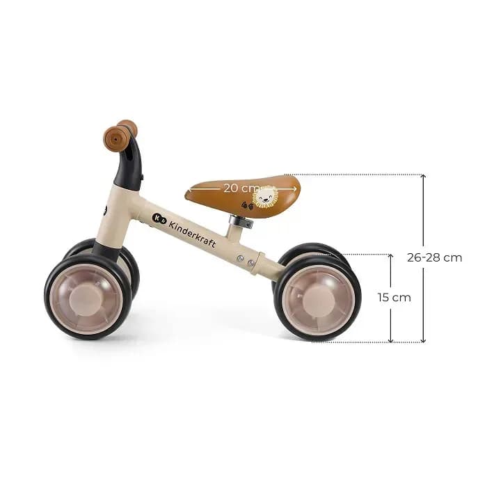 Біговел Kinderkraft Cutie Flash KRCUFL00BEG0000 Beige фото 8