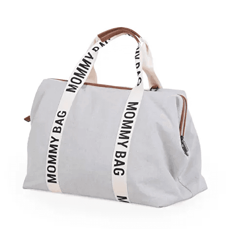 Сумка для мами Childhome Signature canvas off white CWMBBSCOW