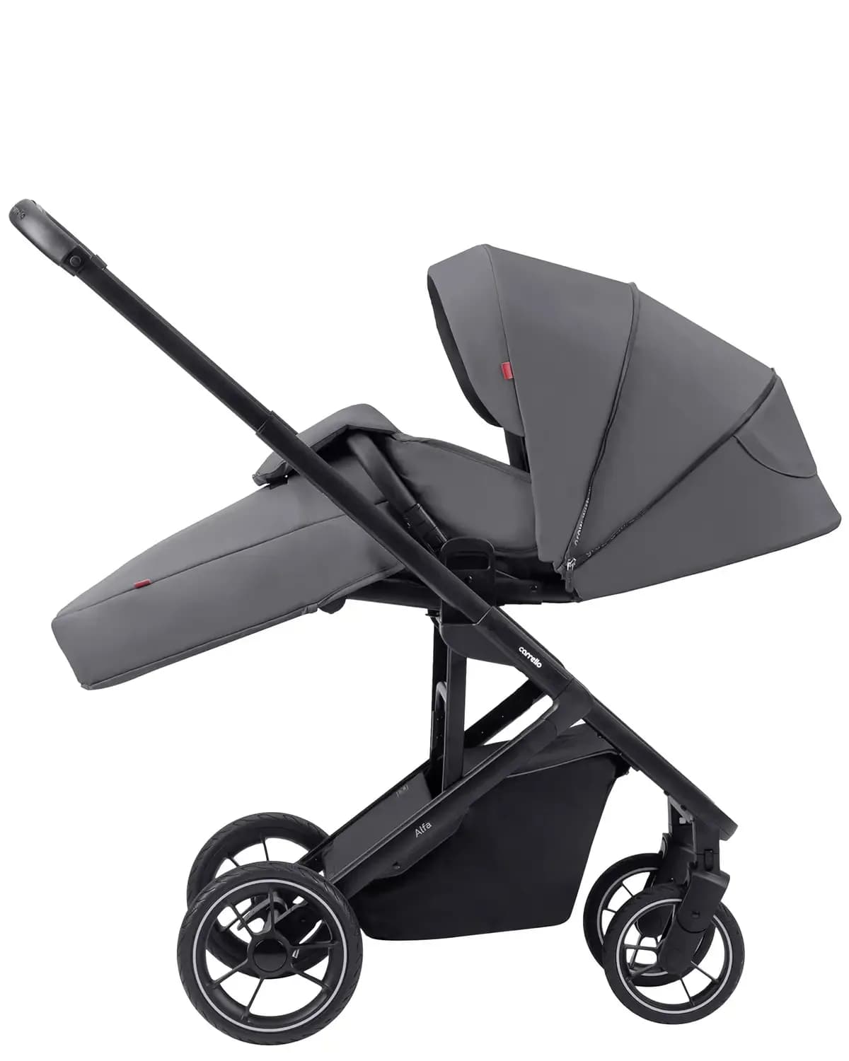 Коляска прогулянкова Carrello Alfa 2024 CRL-5508 Graphite Grey BF фото 3