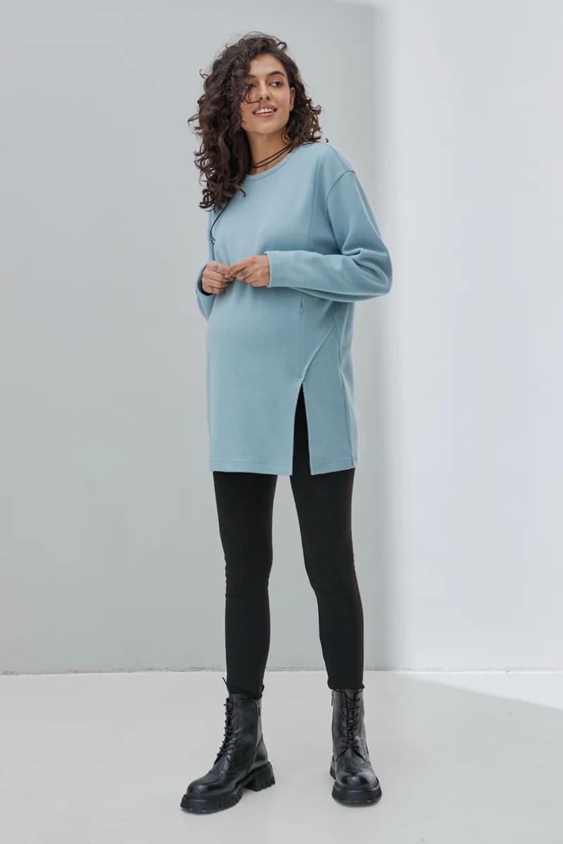 Лосини XS-XXL Юла мама ZOE SP-43.011 -чорний фото 8