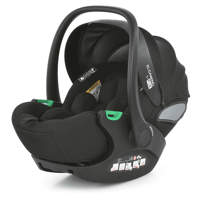 Автокрісло El Camino i-FIX ME 1110 Moon Black