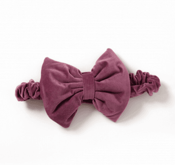 Декор Бантик до конверта Twins Bear & Velvet 7099-DB-23 purpur