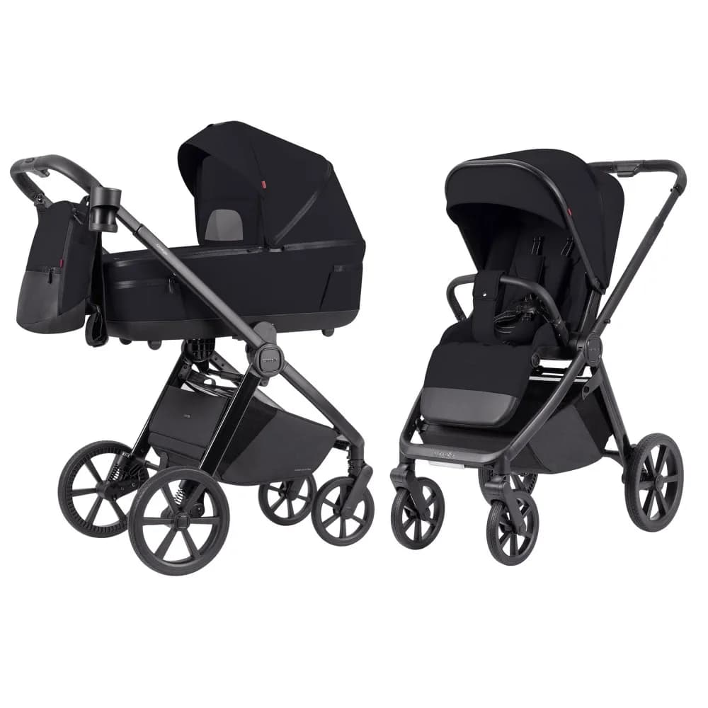 Коляска універсальна 2в1 Carrello Omega+ CRL-6540/1 Cosmo Black фото 2