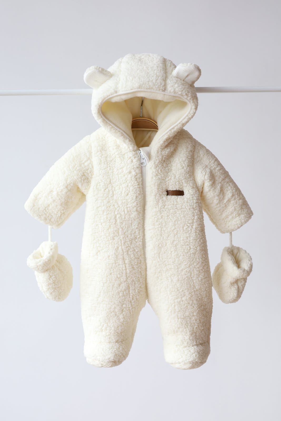 Комбінезон для новонароджених "Teddy" Magbaby 112350 -молочний