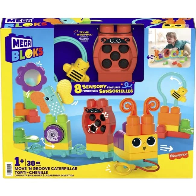 Конструктор MEGA BLOKS Гусениця 30дет HKN44 фото 2