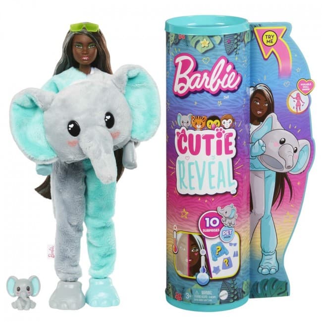 Лялька Barbie Друзі з джунглів слоненя HKP98