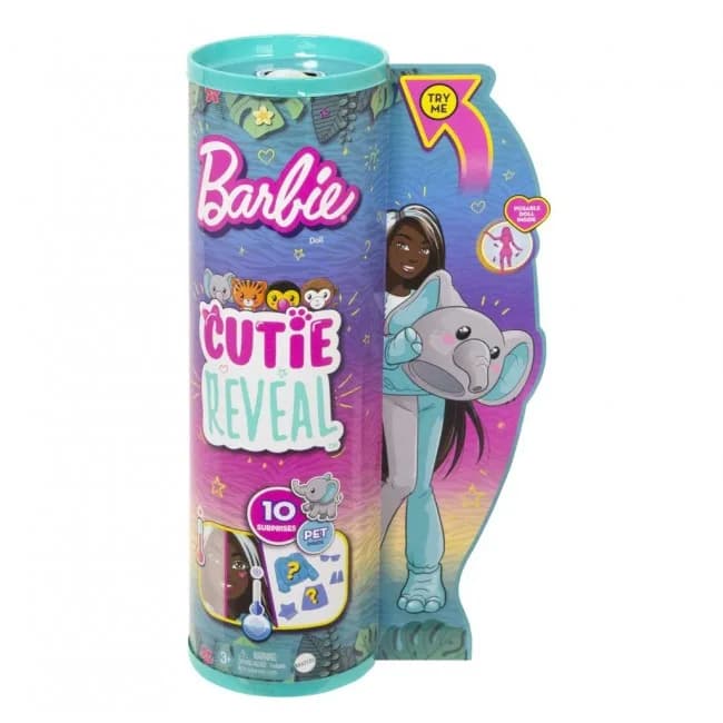 Лялька Barbie Друзі з джунглів слоненя HKP98 фото 7