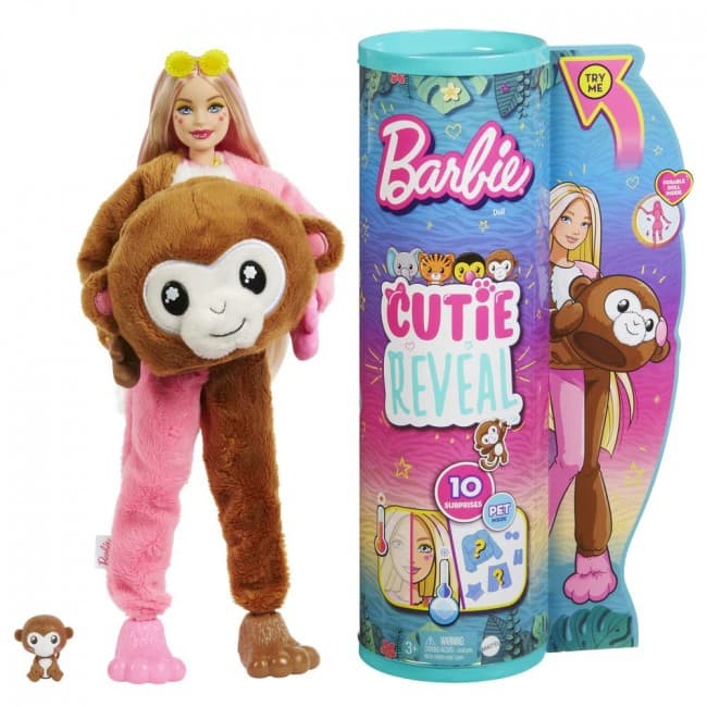 Лялька Barbie Друзі з джунглів мавпеня HKR01