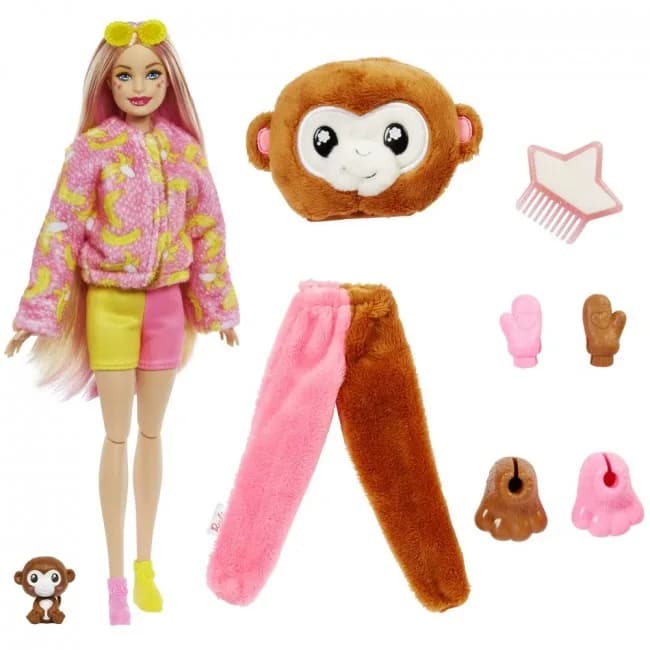 Лялька Barbie Друзі з джунглів мавпеня HKR01 фото 2