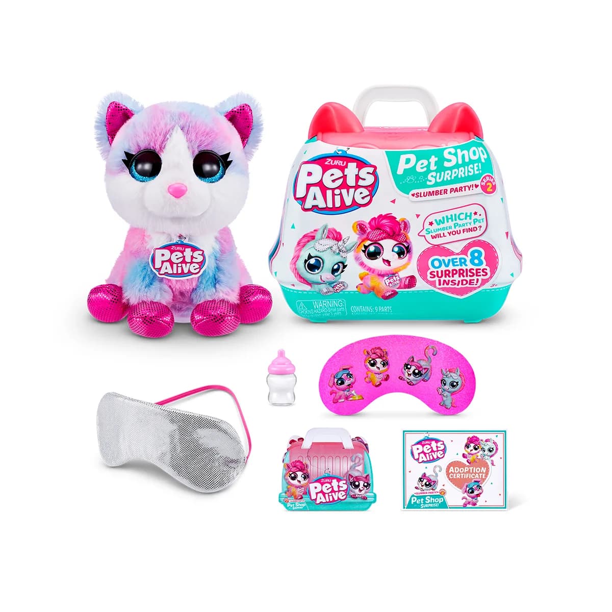 Набір інтерактивний Zuru Pets Alive Повторюшка-сплюшка 9532 фото 7