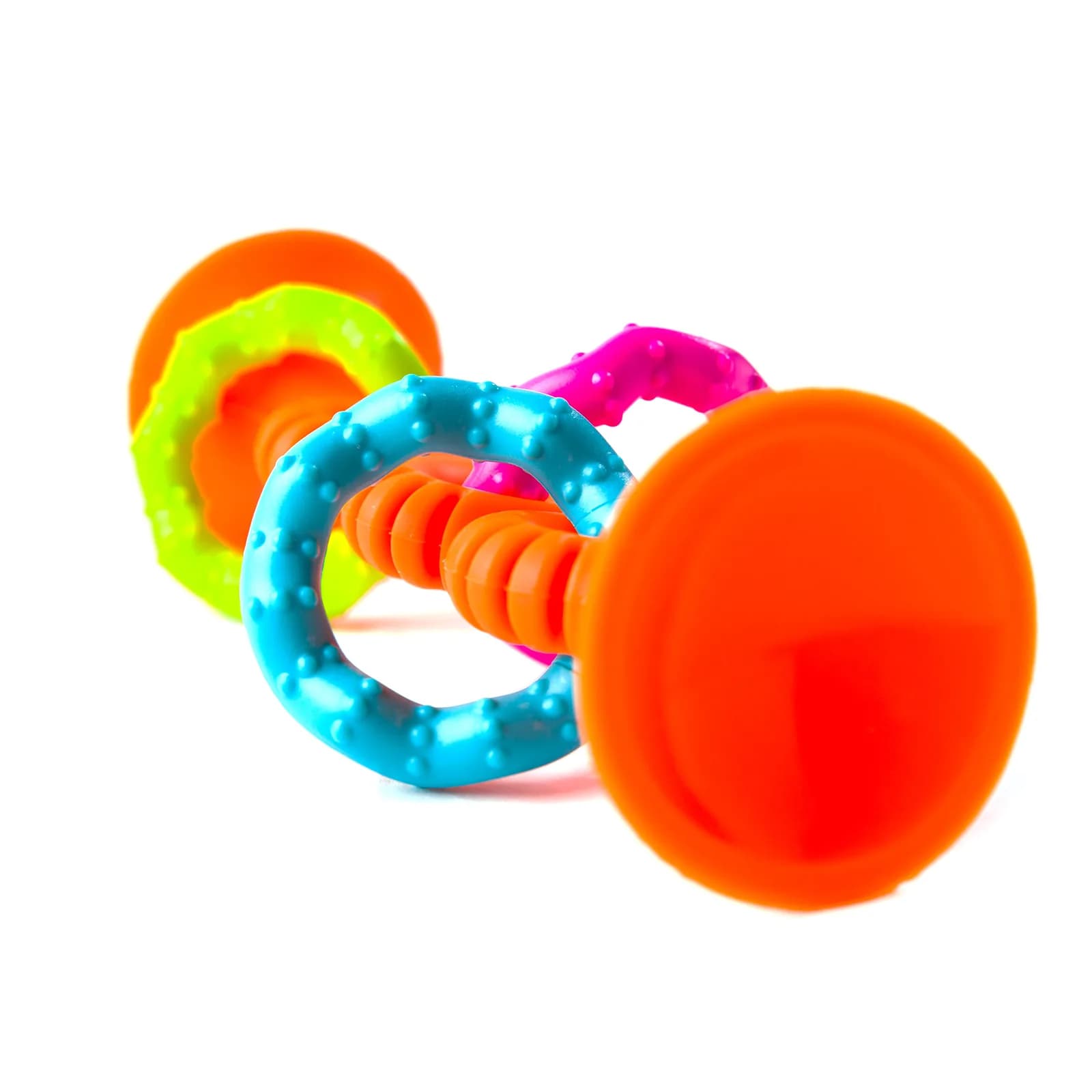 Брязкальце-прорізувач Fat Brain Toys pipSquigz Loops F165ML фото 6