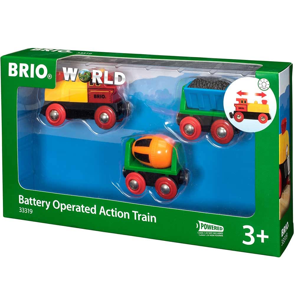 Товарний паровоз на батарейках для залізниці Brio 33319