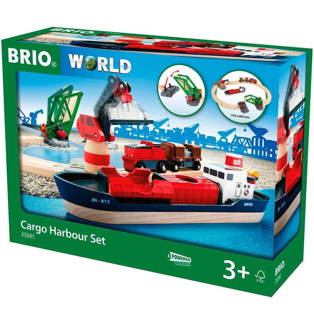 Дитяча залізниця Brio Порт з поромом 33061