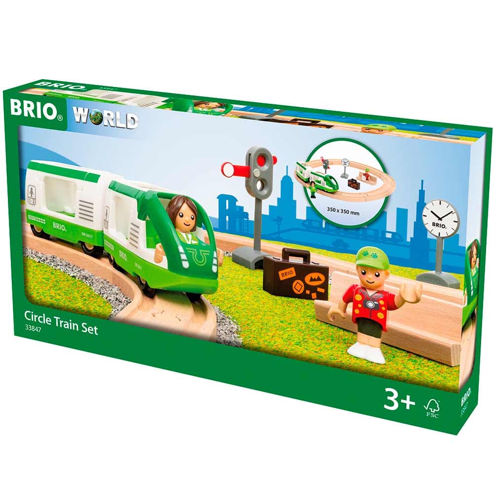 Дитяча залізниця Brio кругова 33847