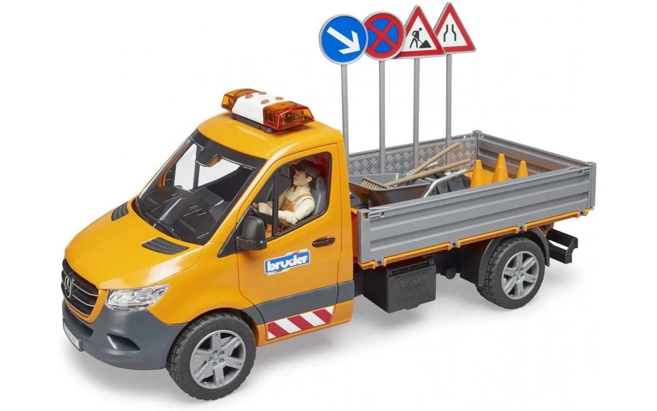 Автомобіль MB Sprinter дорожня служба Bruder 02677 фото 8