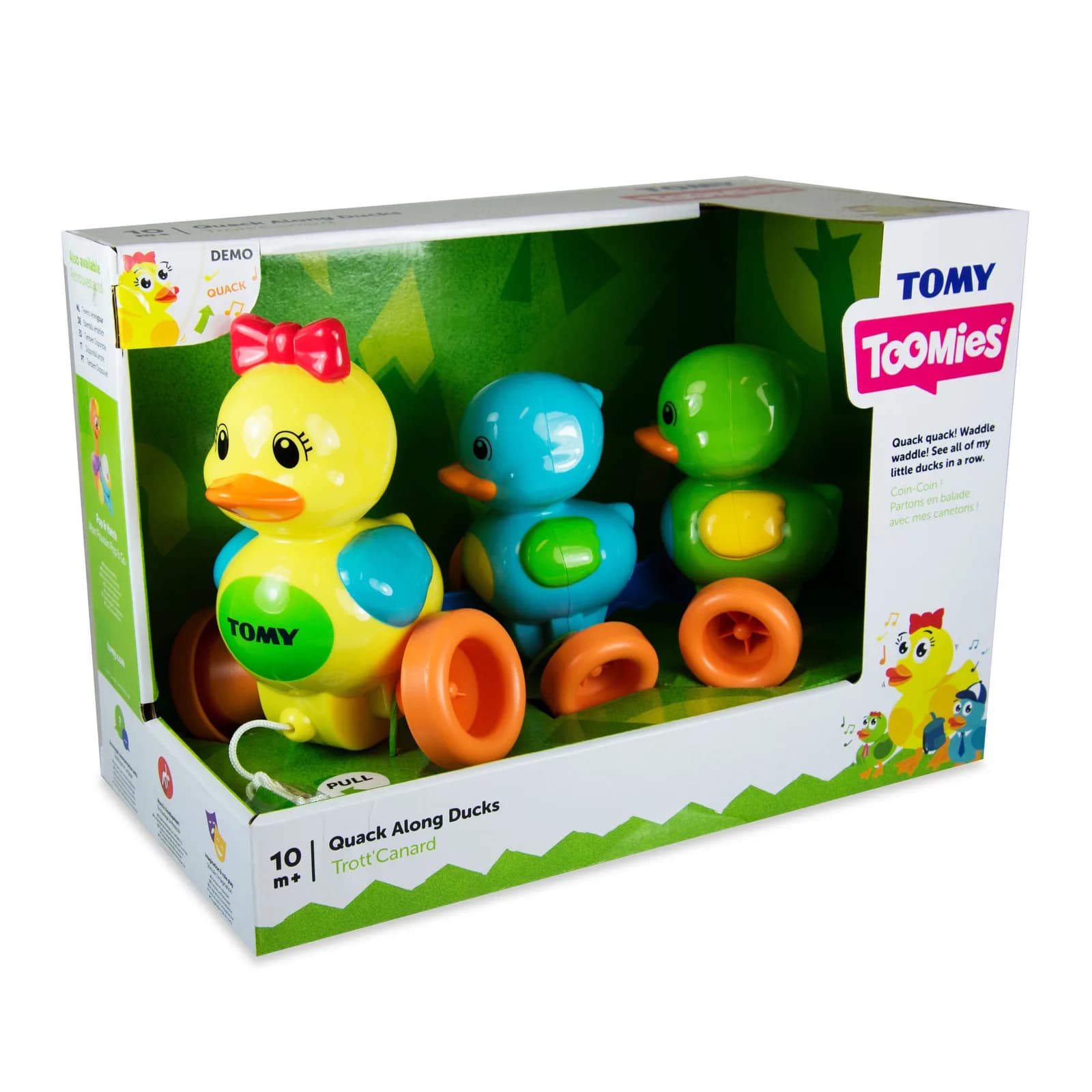Каталка Родина каченят TOMY E4613 фото 2