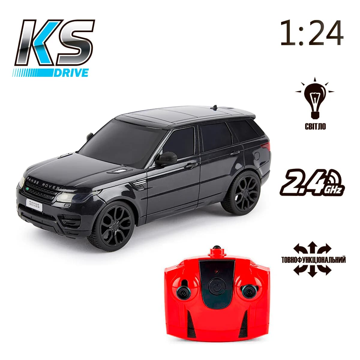 Машина на р/к KS Drive Land Rover Range Rover Sport 1:24 124GRRB фото 7