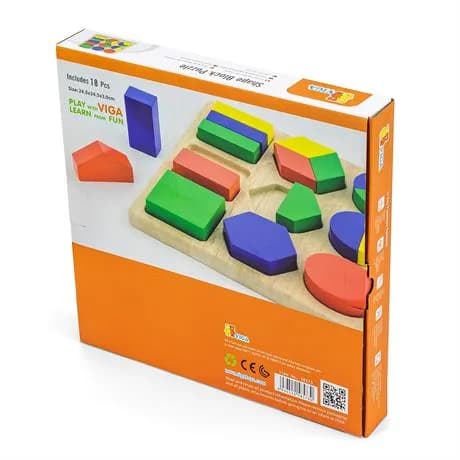 Рамка-вкладиш Viga Toys Форми 58573 фото 4