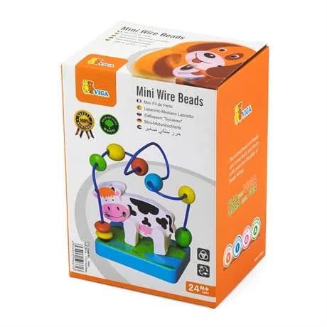 Лабіринт дерев'яний Корова Viga Toys 59661 фото 2