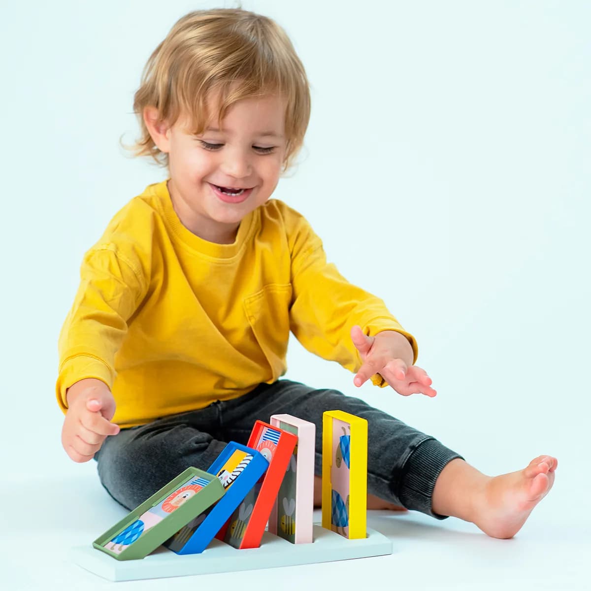 Розвиваюча гра Taf Toys Моє перше доміно Савана 12865 фото 5