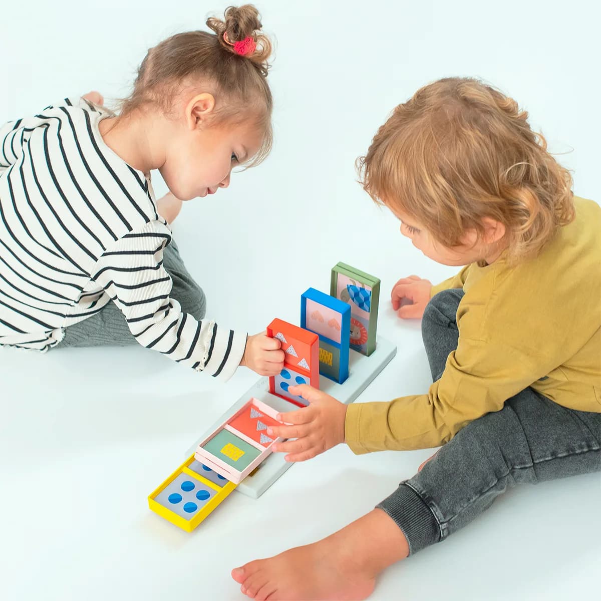 Розвиваюча гра Taf Toys Моє перше доміно Савана 12865 фото 8