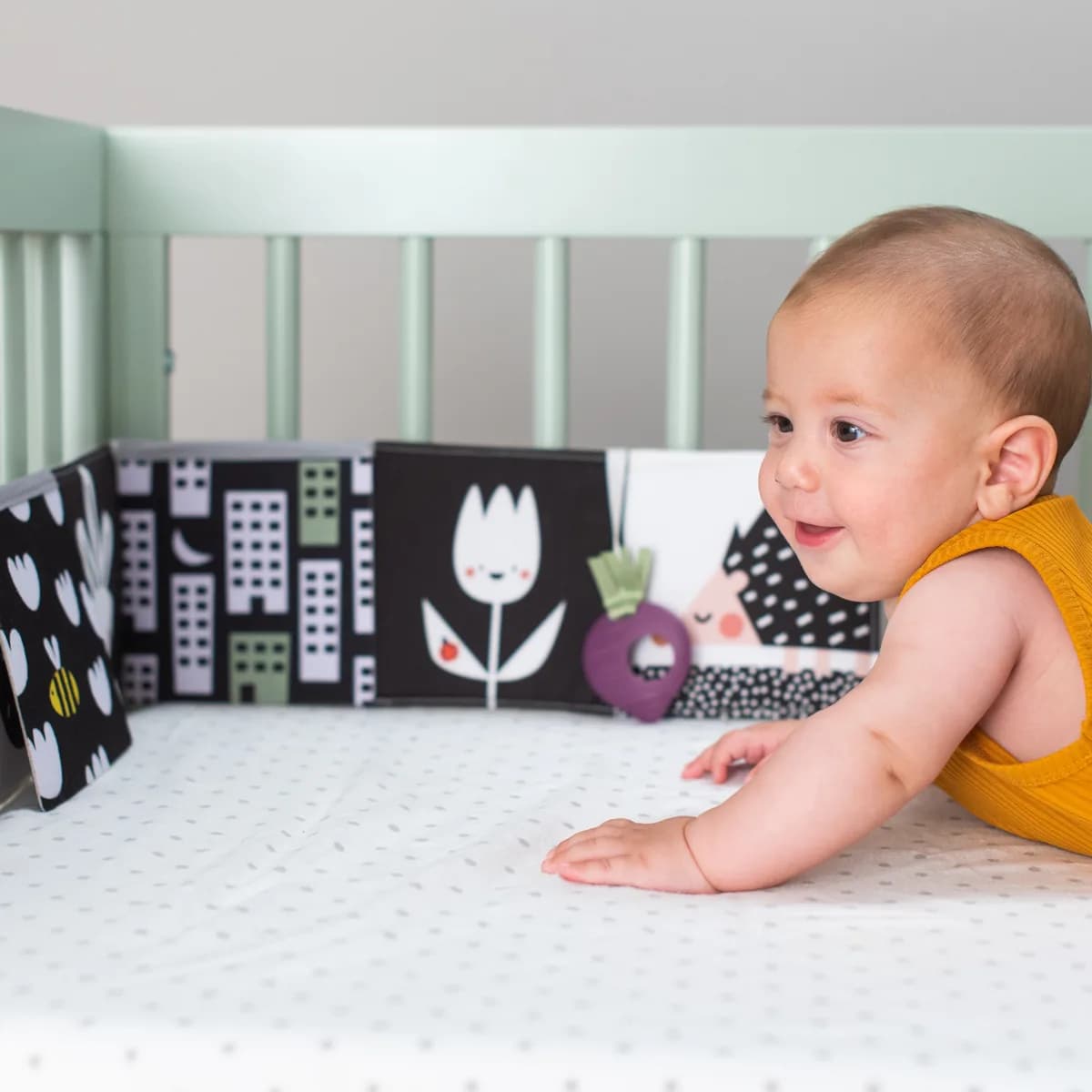 Книжка-розкладушка Taf Toys Зайчики 13065 фото 3 Книжка-розкладушка Taf Toys Зайчики 13065 фото 3