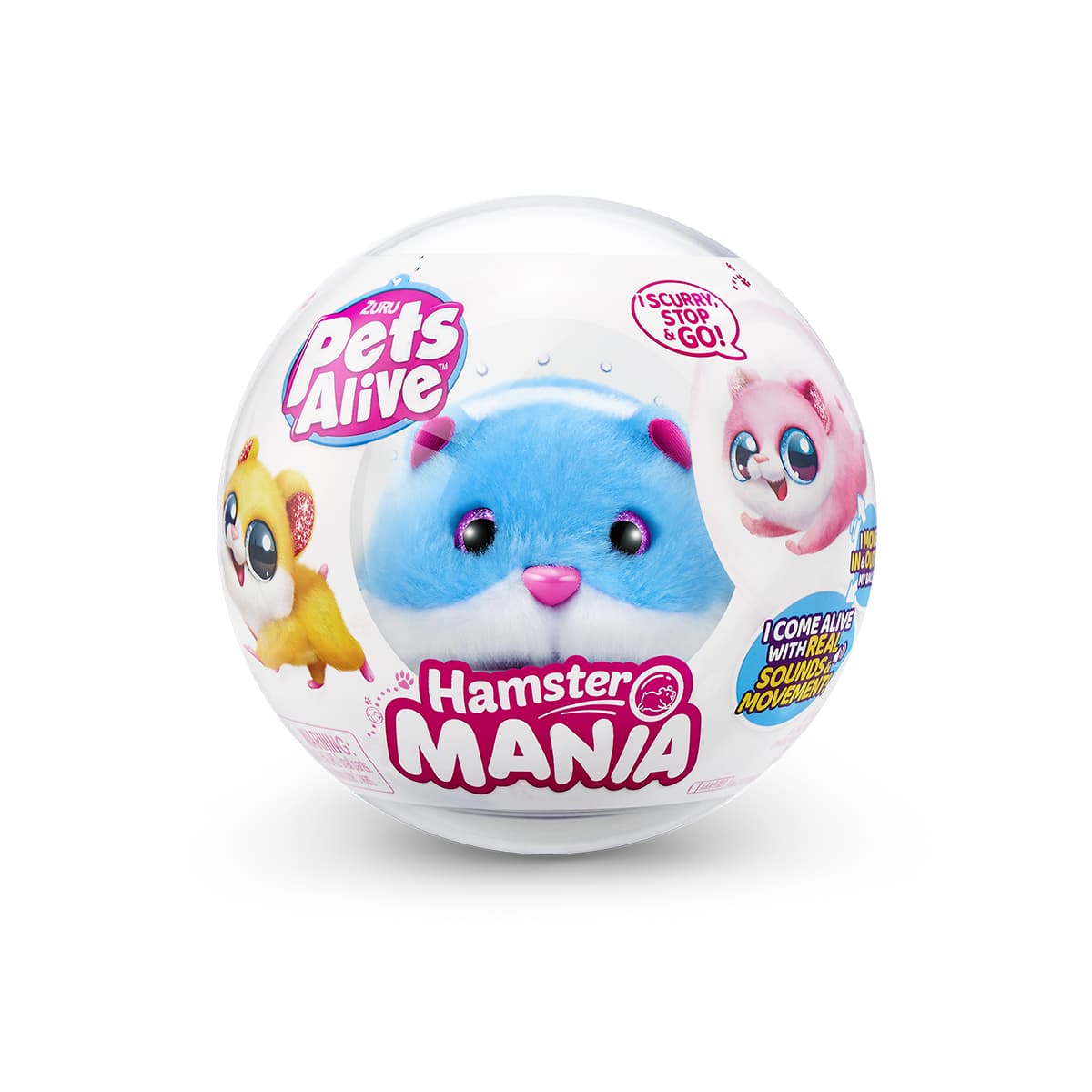 Іграшка інтерактивна Zuru Pets Alive Кумедний хом'ячок 9543-1