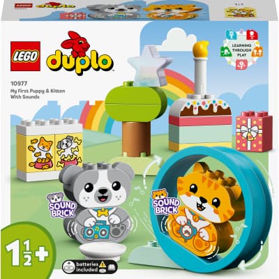 Конструктор Lego Duplo Моє перше цуценя та кошеня 22дет 10977
