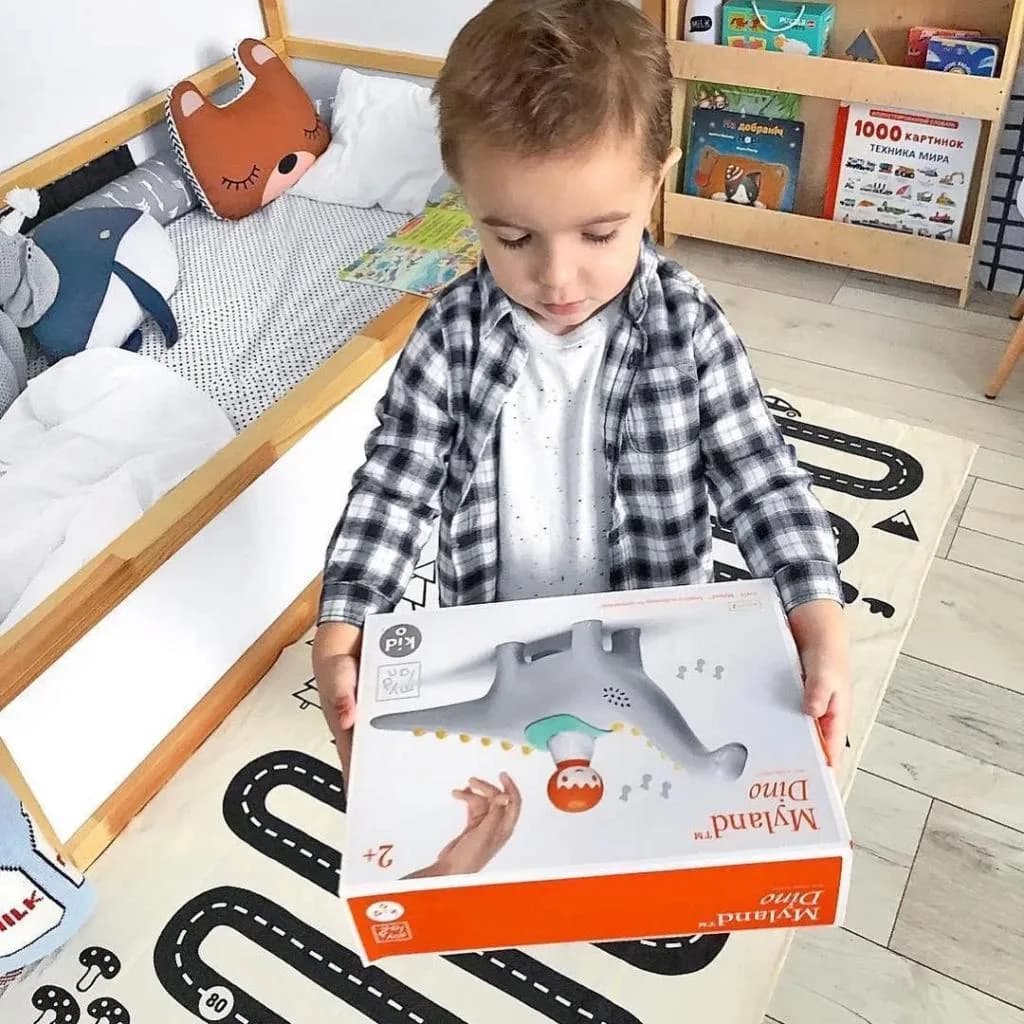 Іграшка інтерактивна Kid O Динозавр і малюк 10474 фото 4
