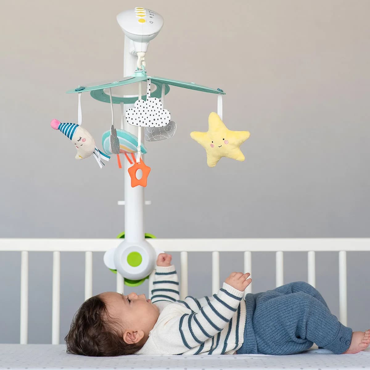 Музичний мобіль з проектором Taf Toys Крихітка місяць Солодкі сни 12665 фото 5
