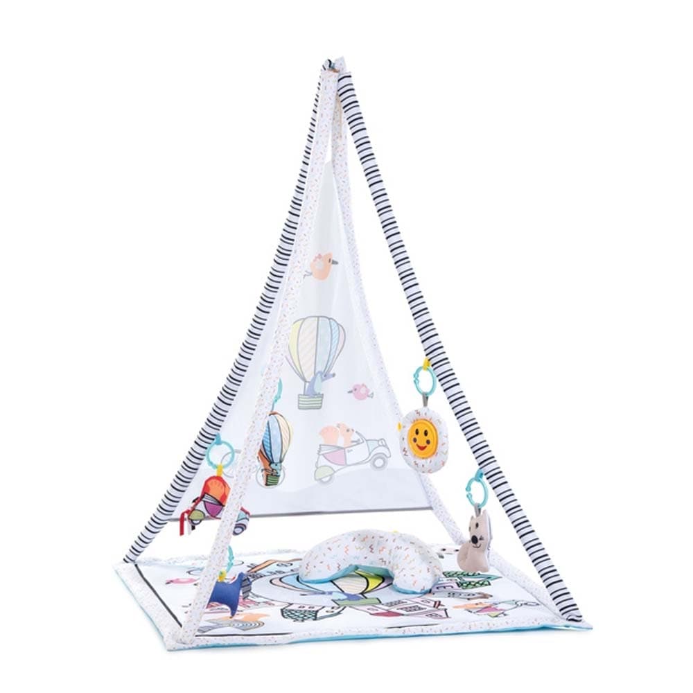 Багатофункціональний ігровий килимок Hauck 1st Tent White 76306-7