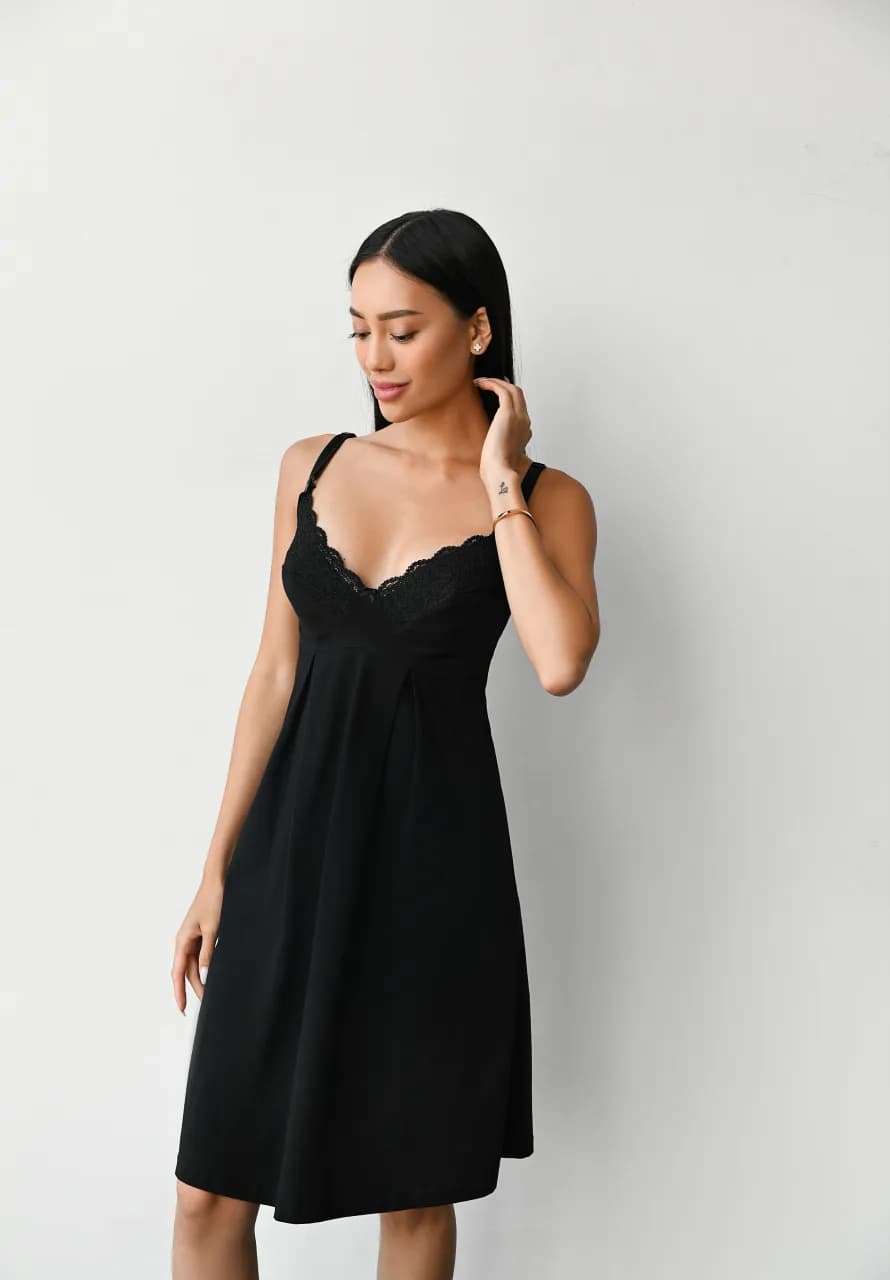 Нічна сорочка для вагітних та годування XS-XXL Мамин Дім 24182 фото 6