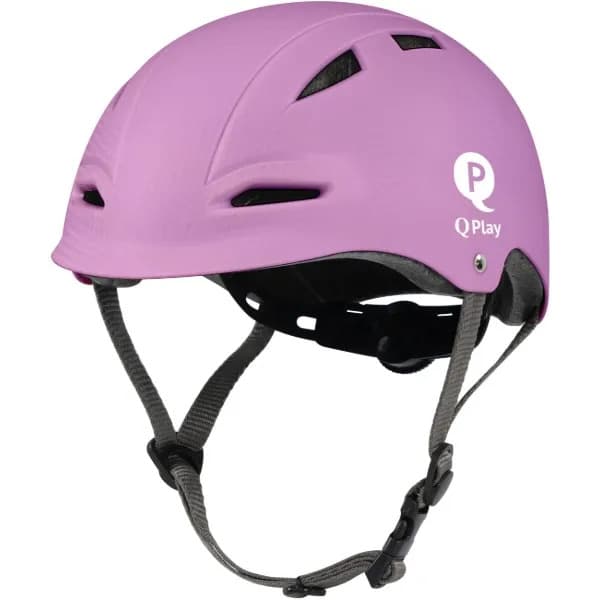Велосипедний шолом Qplay розмір М (52-58 см), фіолетовий HM-01HelmetMPurple