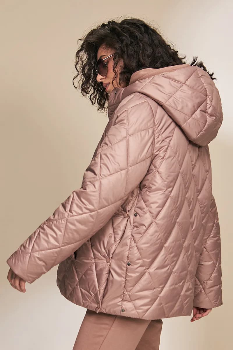 Куртка для вагітних S-XL Юла мама NOA OW-33.013 -коричневий фото 8