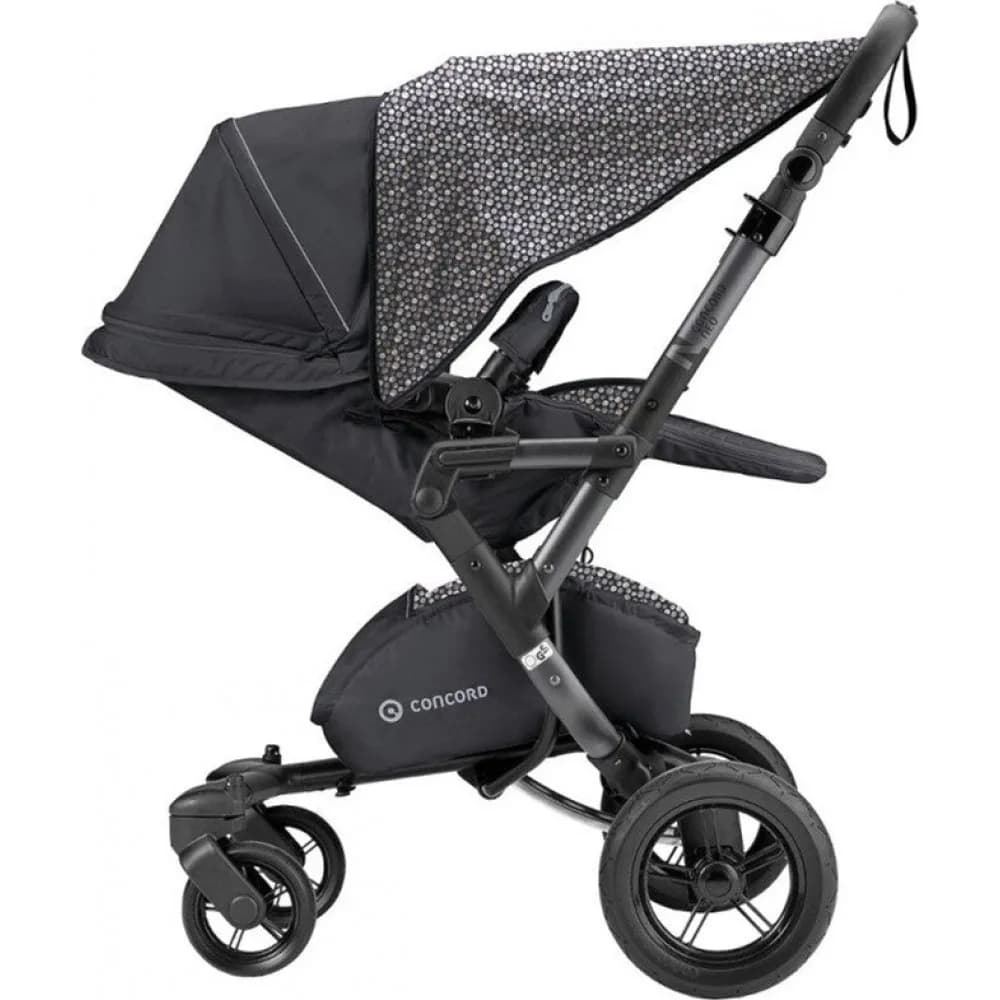 Коляска універсальна 2в1 Concord Neo Scout Set NESC0983 Cosmic Black фото 4