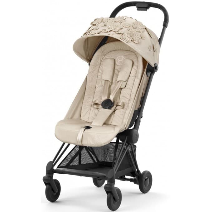 Коляска прогулянкова Cybex Coya 2023 522003151 Matt Simply Flowers Beige