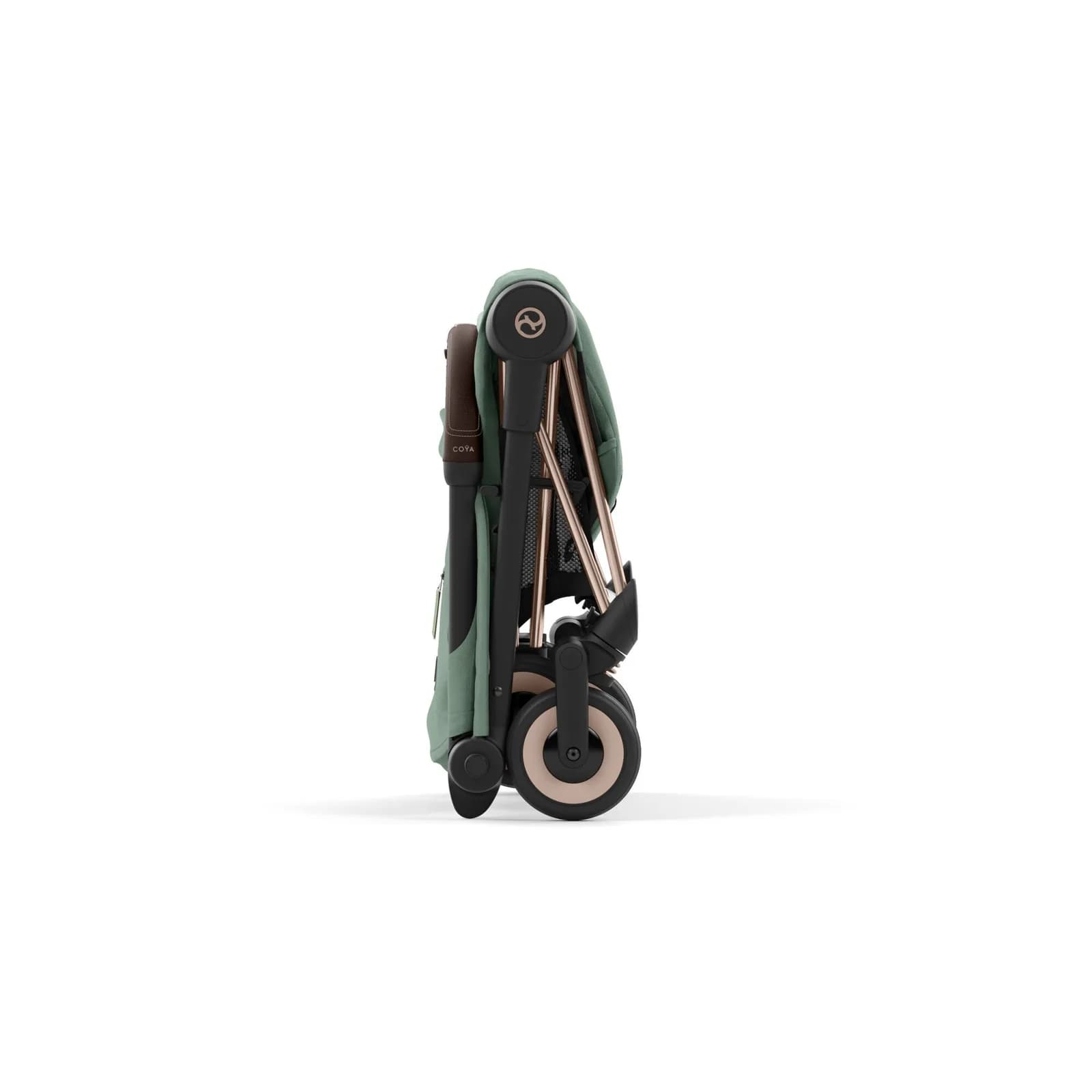 Коляска прогулянкова Cybex Coya 2023 Matt Black 522004355 Leaf Green фото 2